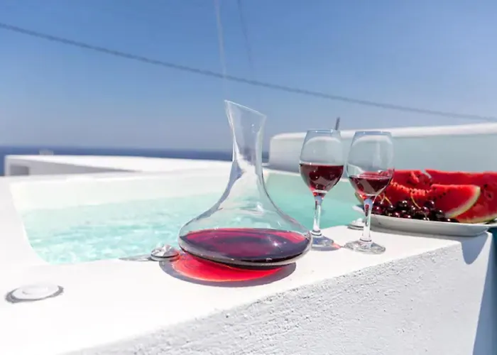 The Magic Luxury Cave * Santorini Island