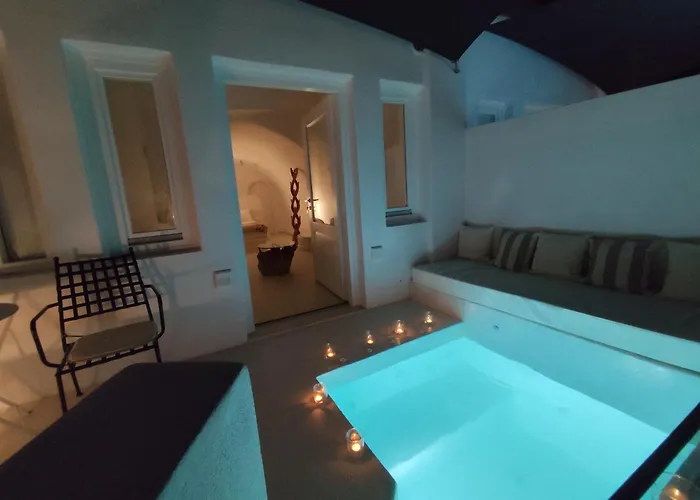 The Magic Luxury Cave Santorini Island